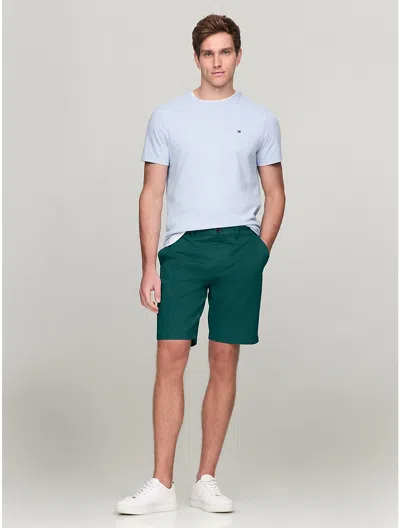 Tommy Hilfiger Regular Fit 9" Tommy Short In Cypress Green