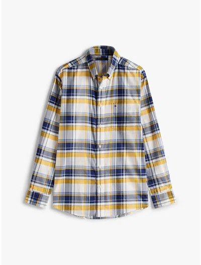 Tommy Hilfiger Regular Fit Big Check Print Shirt In Multi