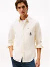 Tommy Hilfiger Regular Fit Brushed Oxford Shirt In White