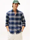 Tommy Hilfiger Regular Fit Check Flannel Shirt In Blue