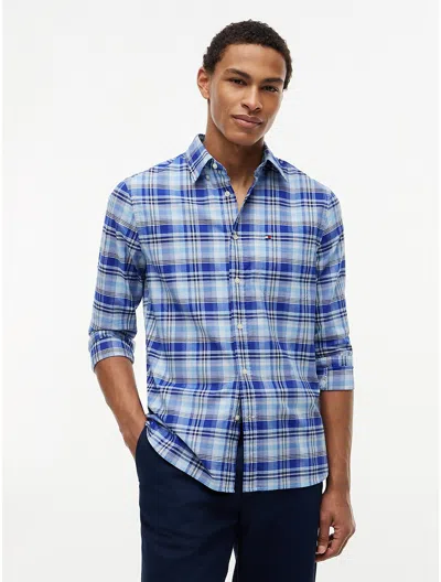 Tommy Hilfiger Regular Fit Check Oxford Shirt In Multi