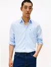 Tommy Hilfiger Regular Fit Check Print Shirt In Blue