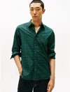 Tommy Hilfiger Regular Fit Check Stretch Poplin Shirt
