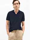 Tommy Hilfiger Regular Fit Cotton Polo In Navy