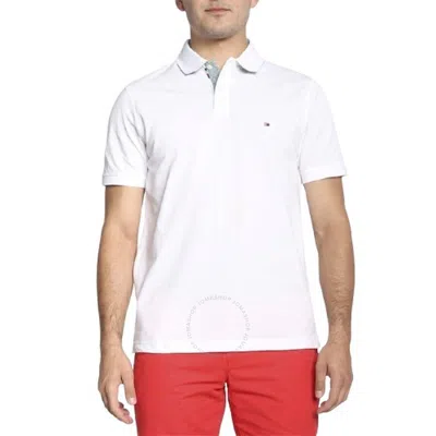 Tommy Hilfiger Regular Fit Cotton Polo Shirt In White
