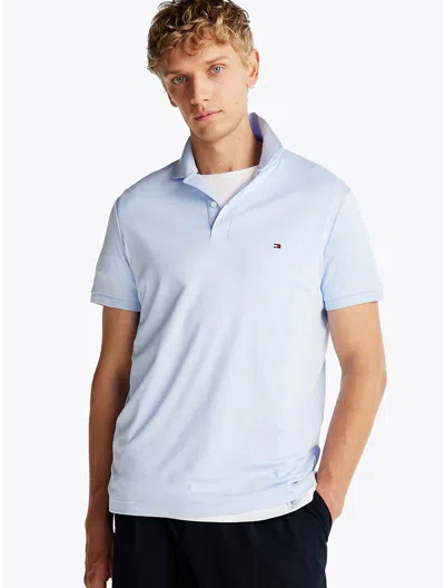 Tommy Hilfiger Men's Liquid Cotton Polo In Sweet Blue