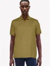 Tommy Hilfiger Regular Fit Cotton Polo In Uniform Olive
