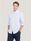 Tommy Hilfiger Regular Fit Essential Stretch Oxford Shirt In Provence
