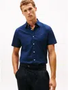 Tommy Hilfiger Regular Fit Geo Stretch Poplin Shirt