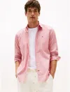 Tommy Hilfiger Regular Fit Gingham Stretch Poplin Shirt