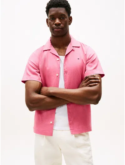 Tommy Hilfiger Regular Fit Linen In Pink