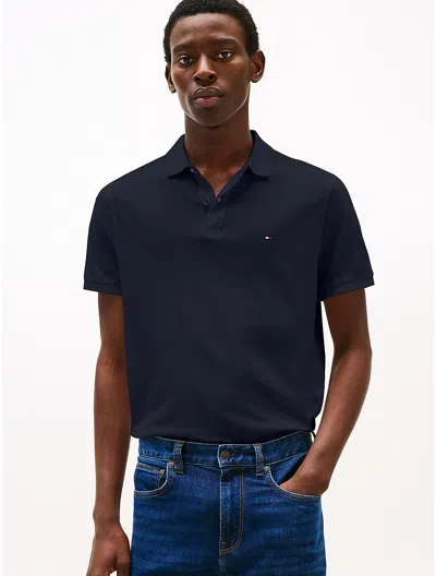 Tommy Hilfiger Regular Fit Linen In Navy