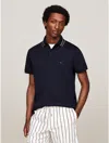Tommy Hilfiger Regular Fit Monotype Interlock Polo In Navy