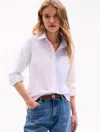 Tommy Hilfiger Regular Fit Multistripe Oxford Shirt In Optic White