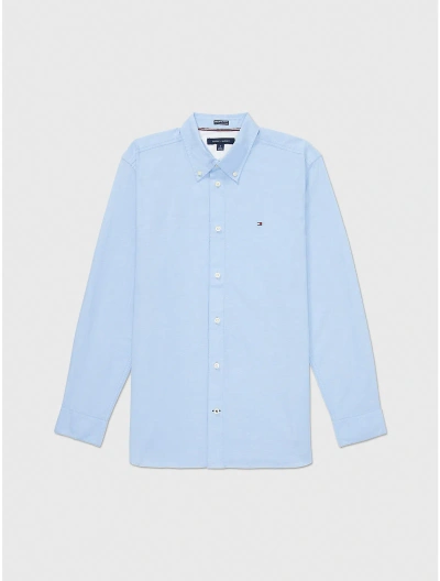 Tommy Hilfiger Regular Fit Oxford Stretch Shirt In Provence