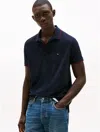 Tommy Hilfiger Regular Fit Performance Jersey Polo In Navy