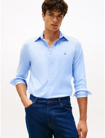 Tommy Hilfiger Regular Fit Performance Shirt In Blue
