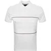 Tommy Hilfiger Men's Regular-fit Global Stripe Polo Shirt In White