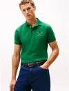 Tommy Hilfiger Regular Fit Rowing Crew Logo Polo In Green