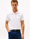 Tommy Hilfiger Regular Fit Smooth Cotton Interlock Polo In White