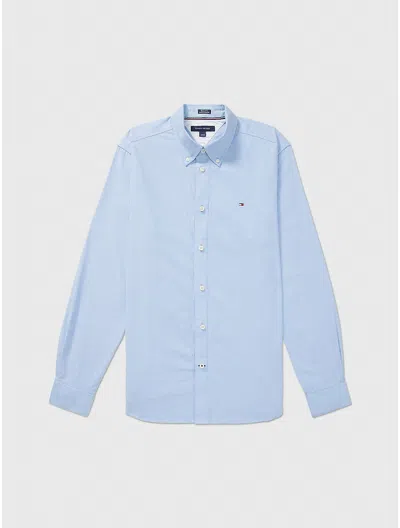 Tommy Hilfiger Regular Fit Stretch Oxford Shirt In Provence