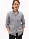 Tommy Hilfiger Regular Fit Stretch Poplin Shirt In Navy