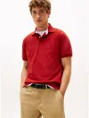 Tommy Hilfiger Regular Fit Stretch Tommy Polo In Red