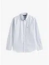 Tommy Hilfiger Regular Fit Stripe Oxford Shirt In Breezy Blue/white