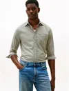 Tommy Hilfiger Regular Fit Stripe Print Shirt In Multi