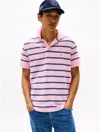 Tommy Hilfiger Regular Fit Stripe Wicking Polo