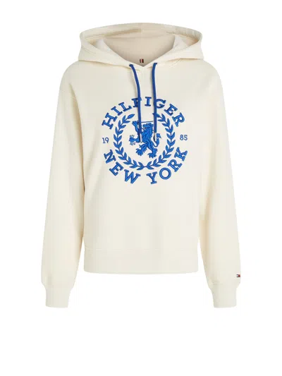 Tommy Hilfiger Regular Fit Sweatshirt With Hood And Th Emblem