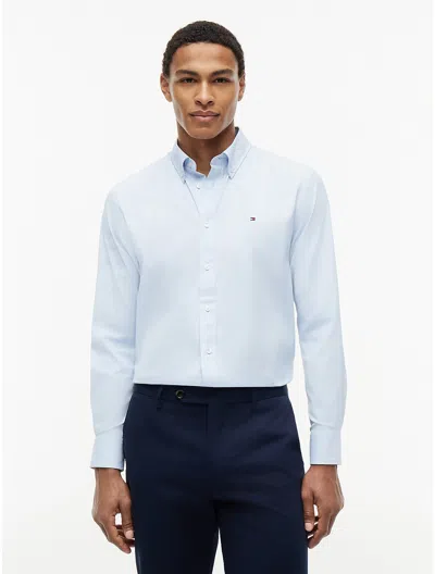 Tommy Hilfiger Regular Fit Th Performance Shirt In Blue