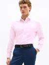 Tommy Hilfiger Regular Fit Thflex Dress Shirt In Classic Pink