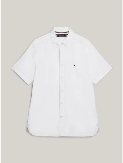 Tommy Hilfiger Regular Fit Thflex Poplin Shirt In White