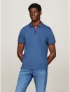TOMMY HILFIGER REGULAR FIT TIPPED ZIP POLO