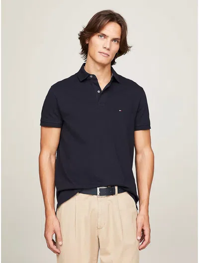 Tommy Hilfiger Regular Fit Tommy Polo In Navy