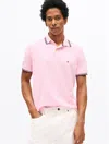Tommy Hilfiger Regular Fit Tommy Wicking Polo In Classic Pink