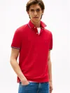 Tommy Hilfiger Regular Fit Tommy Wicking Polo In Primary Red
