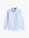 Tommy Hilfiger Regular Fit Twill Check Shirt In Blue