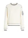 Tommy Hilfiger Regular Fit Woven Sweatshirt With Th Monogram In Calico