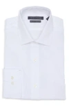 Tommy Hilfiger Regular Fit Wrinkle Resistant Cotton Dress Shirt In White