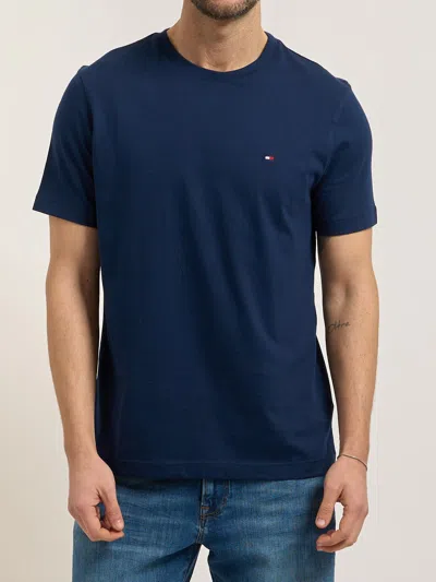 Tommy Hilfiger Short-sleeve T-shirt In Blue