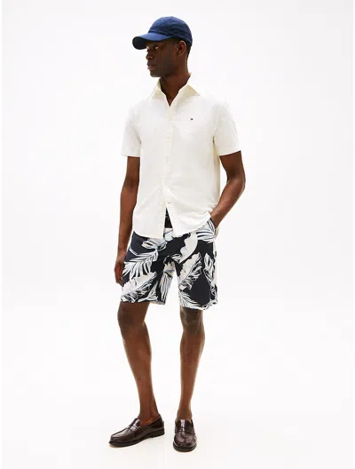 Tommy Hilfiger Mercer Print Shorts In Black