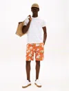 Tommy Hilfiger Men's Print Drawstring 5" Swim Trunks