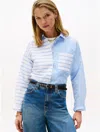 Tommy Hilfiger Relaxed Fit Mix Stripe Poplin Shirt