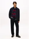 Tommy Hilfiger Relaxed Fit Pleated Trouser In Black