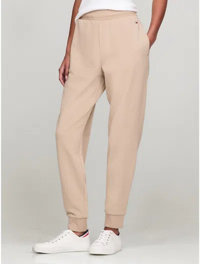 Tommy Hilfiger Relaxed Fit Solid Sweatpant In Khaki Sand