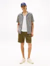 Tommy Hilfiger Relaxed Fit Twill Cargo Short In Green