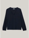 Tommy Hilfiger Relaxed Fit V In Navy