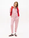 Tommy Hilfiger Relaxed Solid Sweatpant In Pink